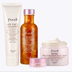 fresh Rose Deep Hydration gift set Brand New
